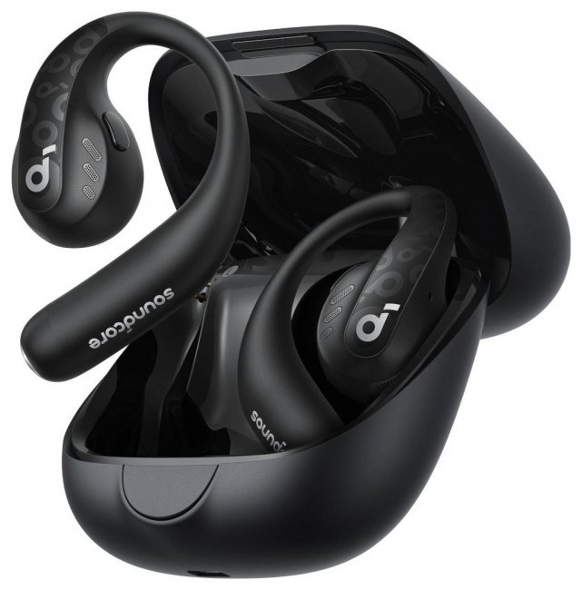 Kufje Anker Soundcore AeroFit Pro TWS, 16.2mm, IPX5, e zezë