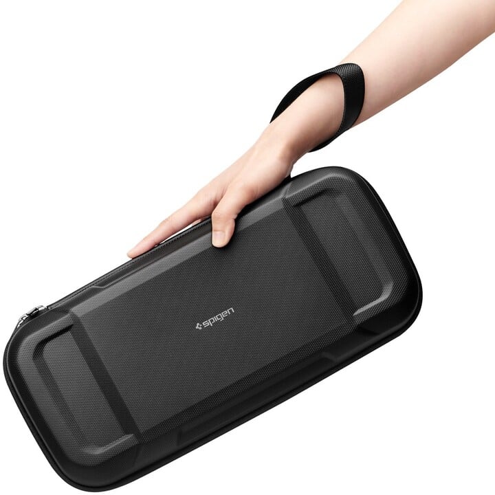 Këllëf Spigen Rugged Armor Pro Pouch për Steam Deck, i zi