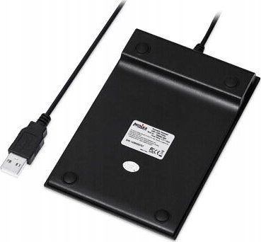 Tastierë numerike Perixx PERIPAD 202HB, me kabllo, me porta USB shtesë, e zezë