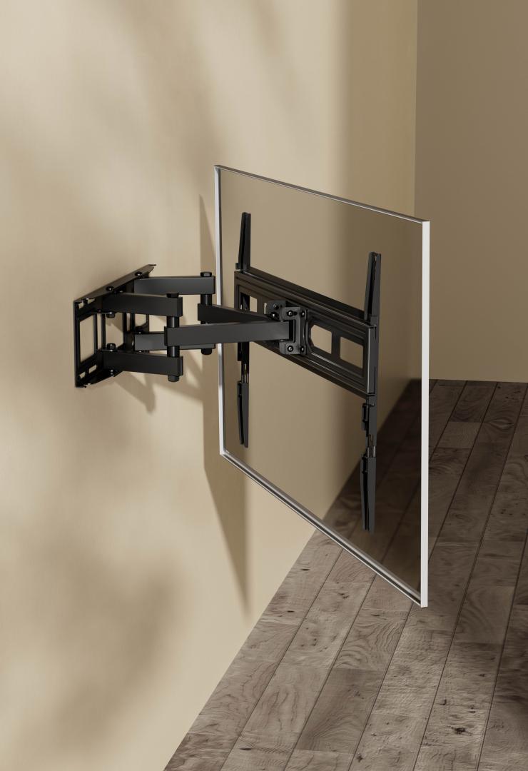 Mbajtëse murale për TV Serioux TV78-466, 37"-80", 40kg, e zezë