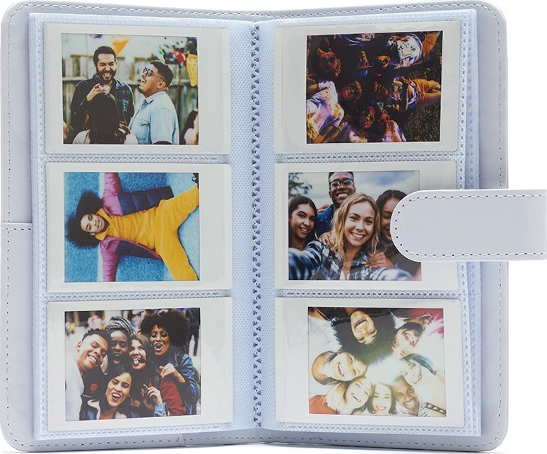 Album fotografik Fujifilm Instax Mini 12, 108 foto, e bardhë Clay