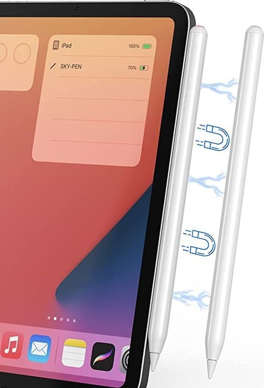 Stylus për tablet ESTUFF ES68900010, për iPad, 14 g, i bardhë