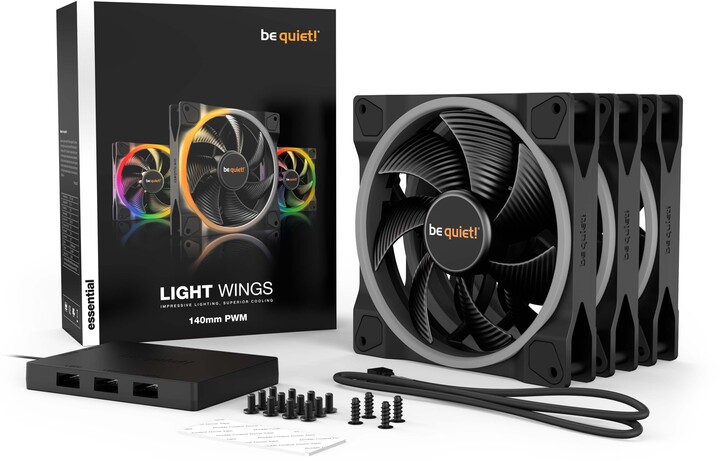 Ftohës Be quiet! LIGHT WINGS, 140mm