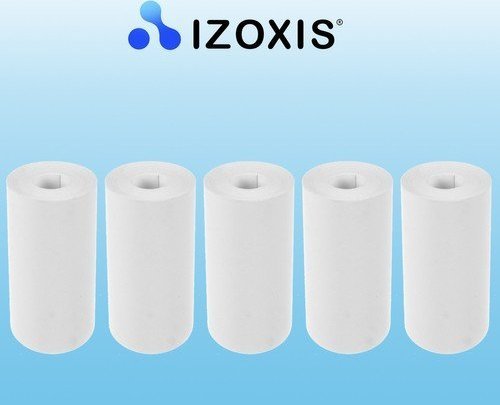 Letër termike për printer Izoxis 22273, 5.6 cm, set 5 copë, e bardhë