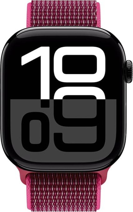 Rrip sportiv Crong Nylon për Apple Watch, 38/40/41/42 mm, Magenta Fusion