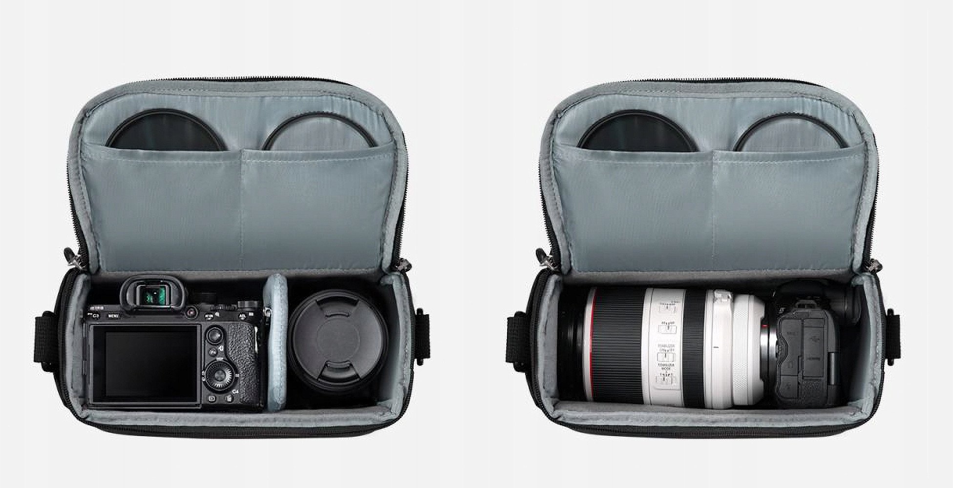 Çantë fotografike K&amp;F Concept Urban Wander 05, 5L, shpatull, e zezë