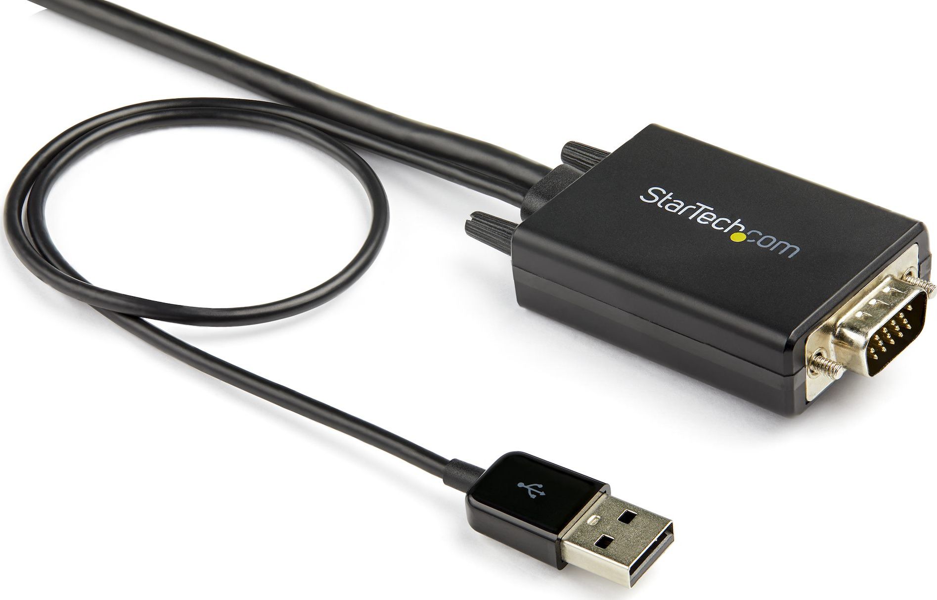 Kabull adaptor Startech VGA në HDMI, 1080p, 2m, i zi