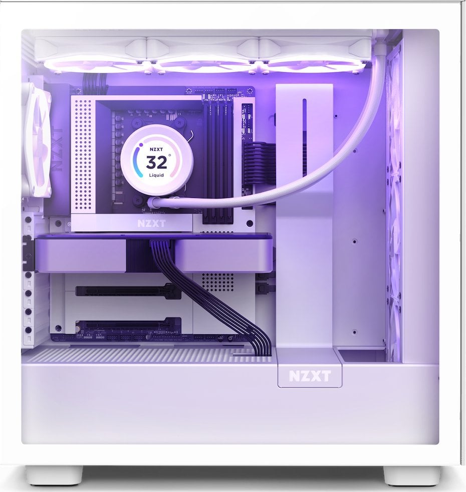 Pllakë amë Nzxt N7 B650E MATT, e bardhë
