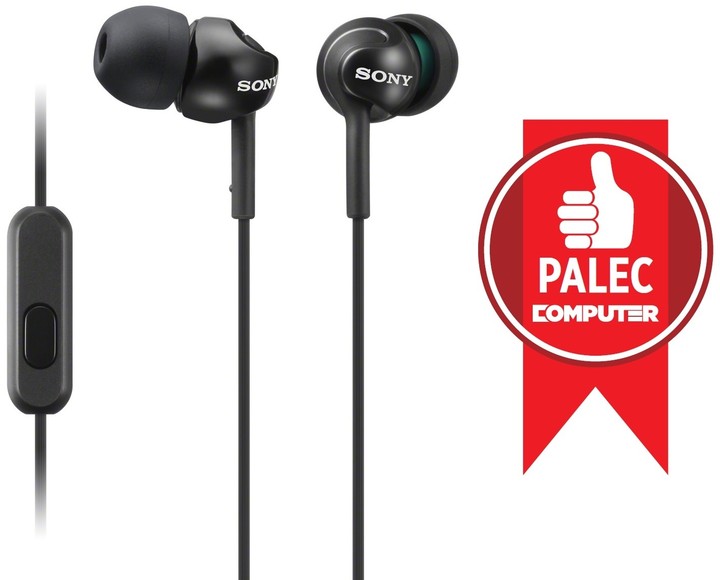 Kufje SONY MDR-EX110APB, të zeza