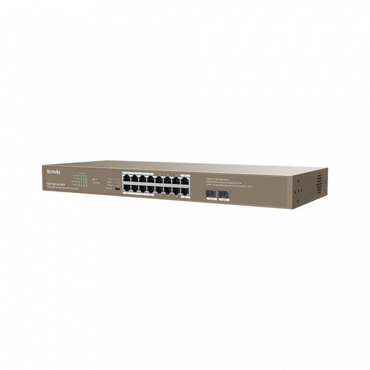 Switch Tenda TEG1118P-16-250W