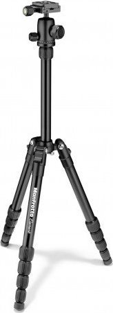 Tripod fotografik Manfrotto Element Small Traveller, me kokë sferike, i zi