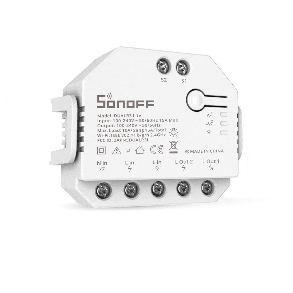 Ndërprerës SONOFF DUALR3 Lite