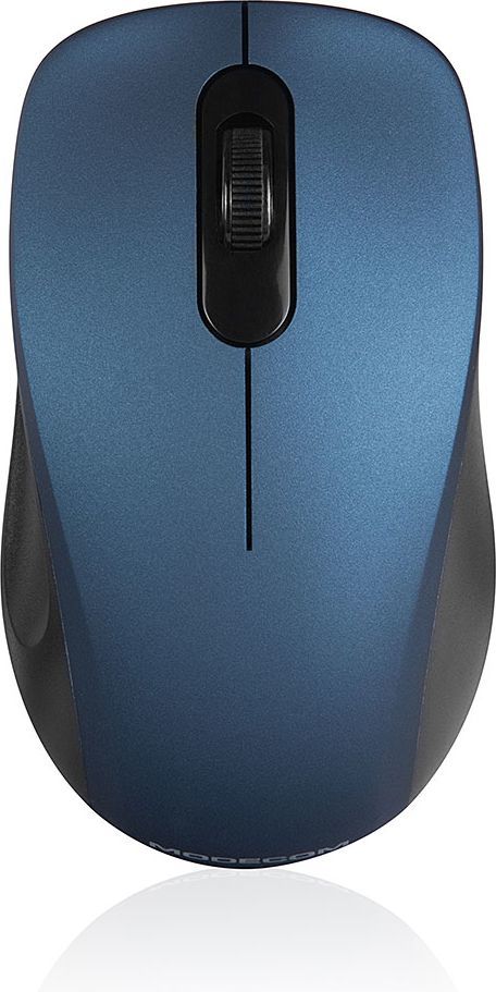 Maus Modecom WM10S, wireless, USB, i kaltërt