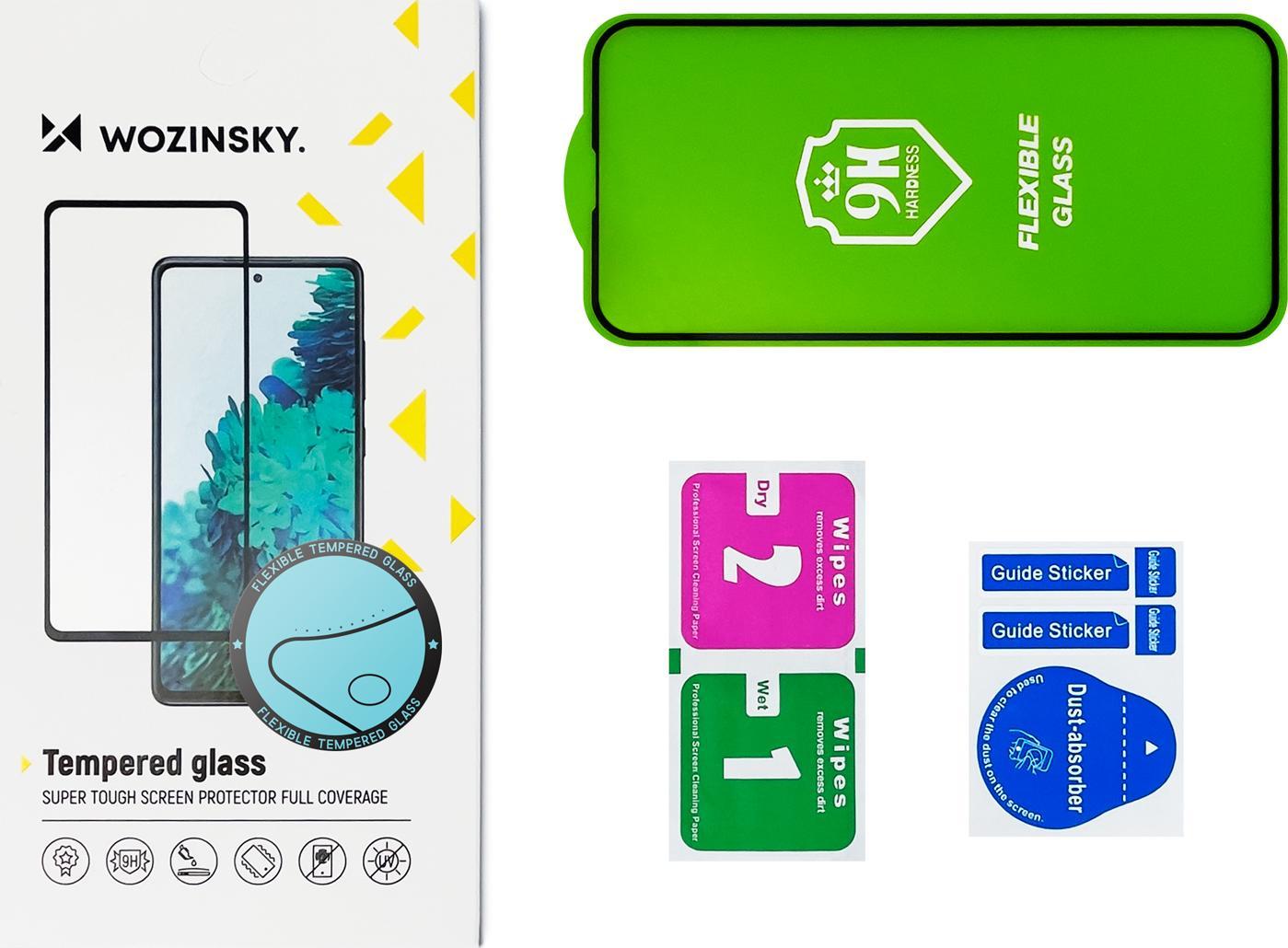 Mbrojtëse ekrani Wozinsky Full Cover Flexi Nano Glass, për Xiaomi Poco M4 Pro 5G, transparente