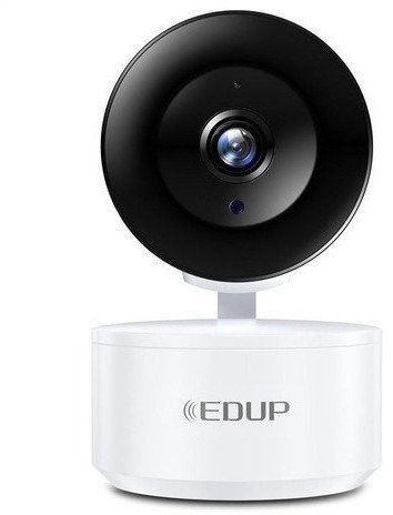 Kamerë sigurie EDUP EH-2048P17 V2, IP Wi-Fi, 2K, PTZ 350°, e bardhë