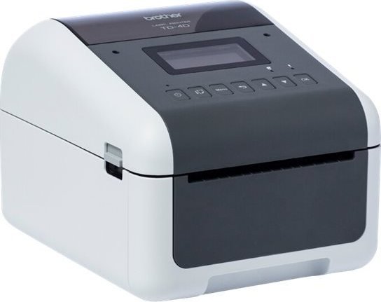 Printer etiketash Brother TD4550DNWBXX1, 300 dpi, 108 mm, gri