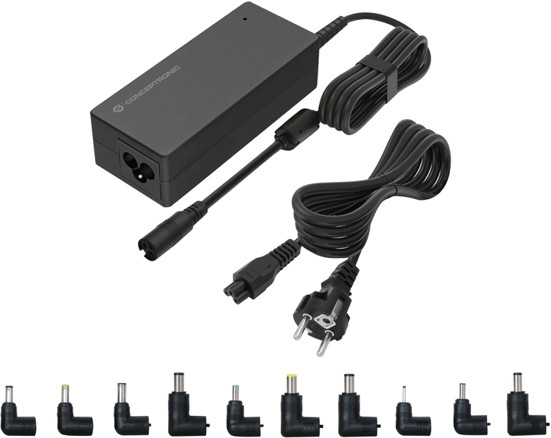 Karikues universal për laptop Orico OZUL08B10, 90W, 10 konektorë, i zi