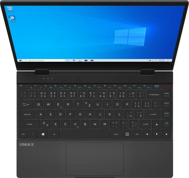 Laptop Umax VisionBook 13Wr Flex, 13.3 ", Intel Celeron N4020, 4 GB RAM, Intel UHD 600, 128GB SSD, Windows 10 Pro, i zi