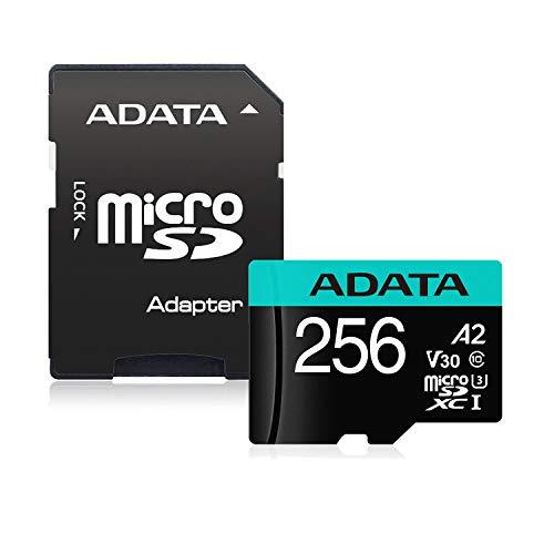 Kartë memorie Adata AUSDX64GUI3V30SA2-RA1, 64GB, microSD, e zezë