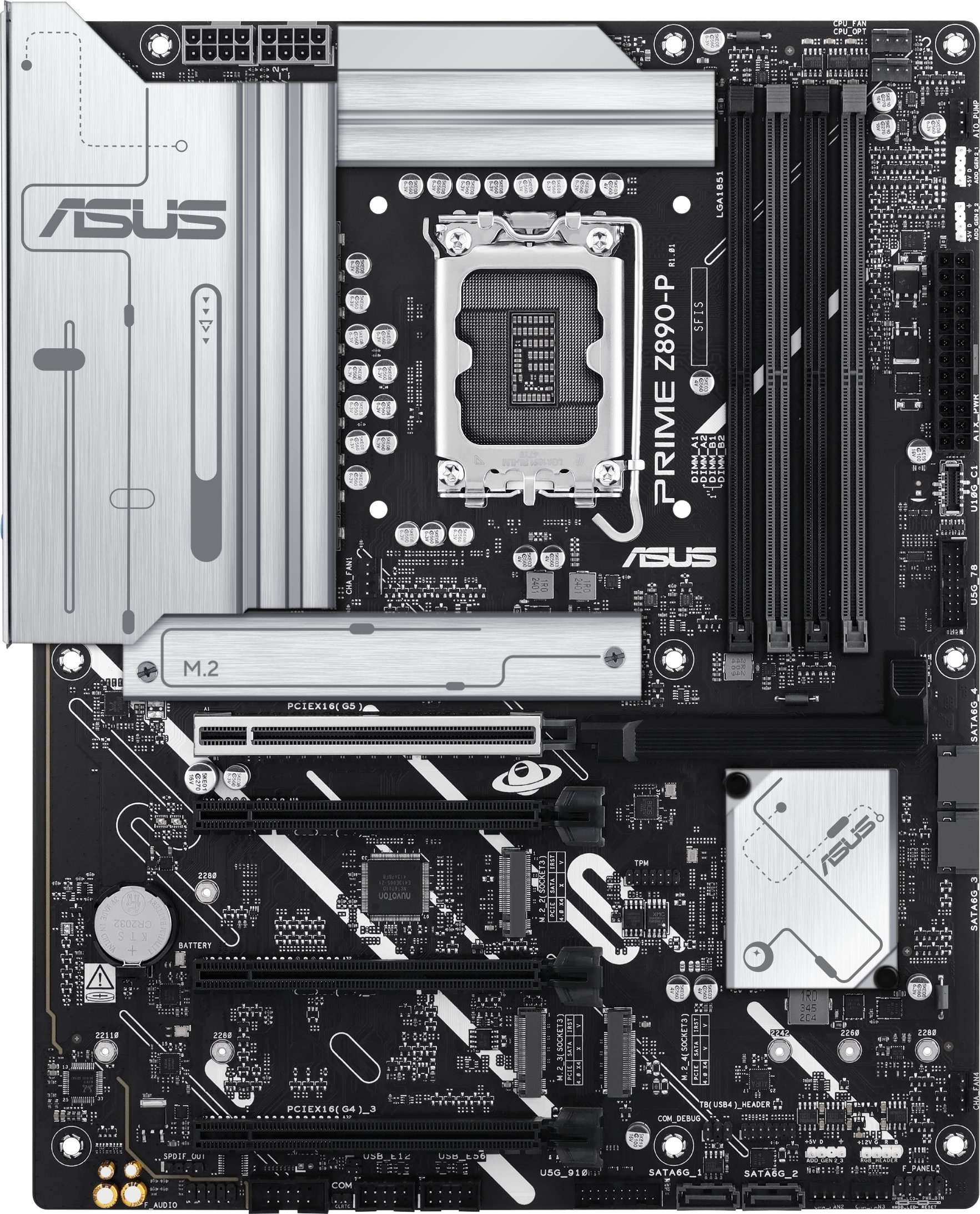 Pllakë amë ASUS PRIME Z890-P, Intel Z890, LGA 1851, ATX