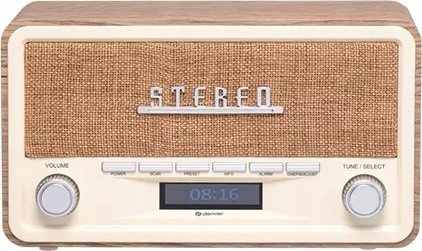 Radio Denver DAB-18LW, DAB+/FM, Bluetooth, kafe e bardhë