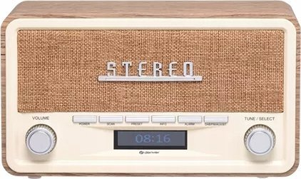 Radio Denver DAB-18LW, DAB+/FM, Bluetooth, kafe e bardhë