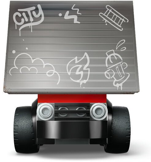 Lodra LEGO Vehicles Fire Truck 60482, kamion zjarrfikës, ndërtim kreativ, shumëngjyrëshe