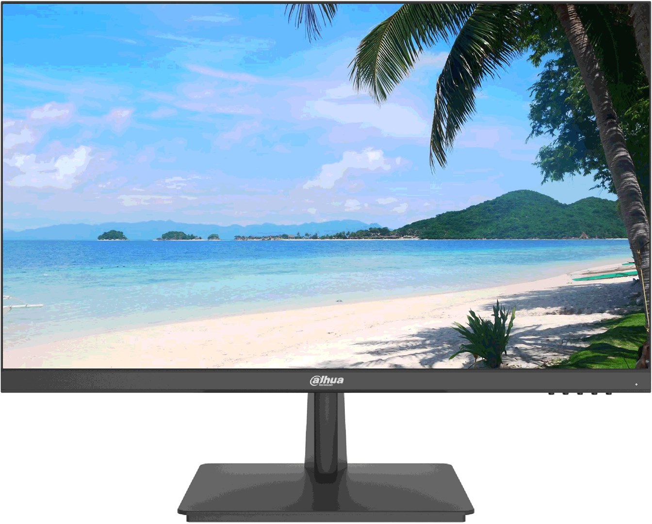 Monitor Dahua LM24-H200, 23.8", FHD, e zezë