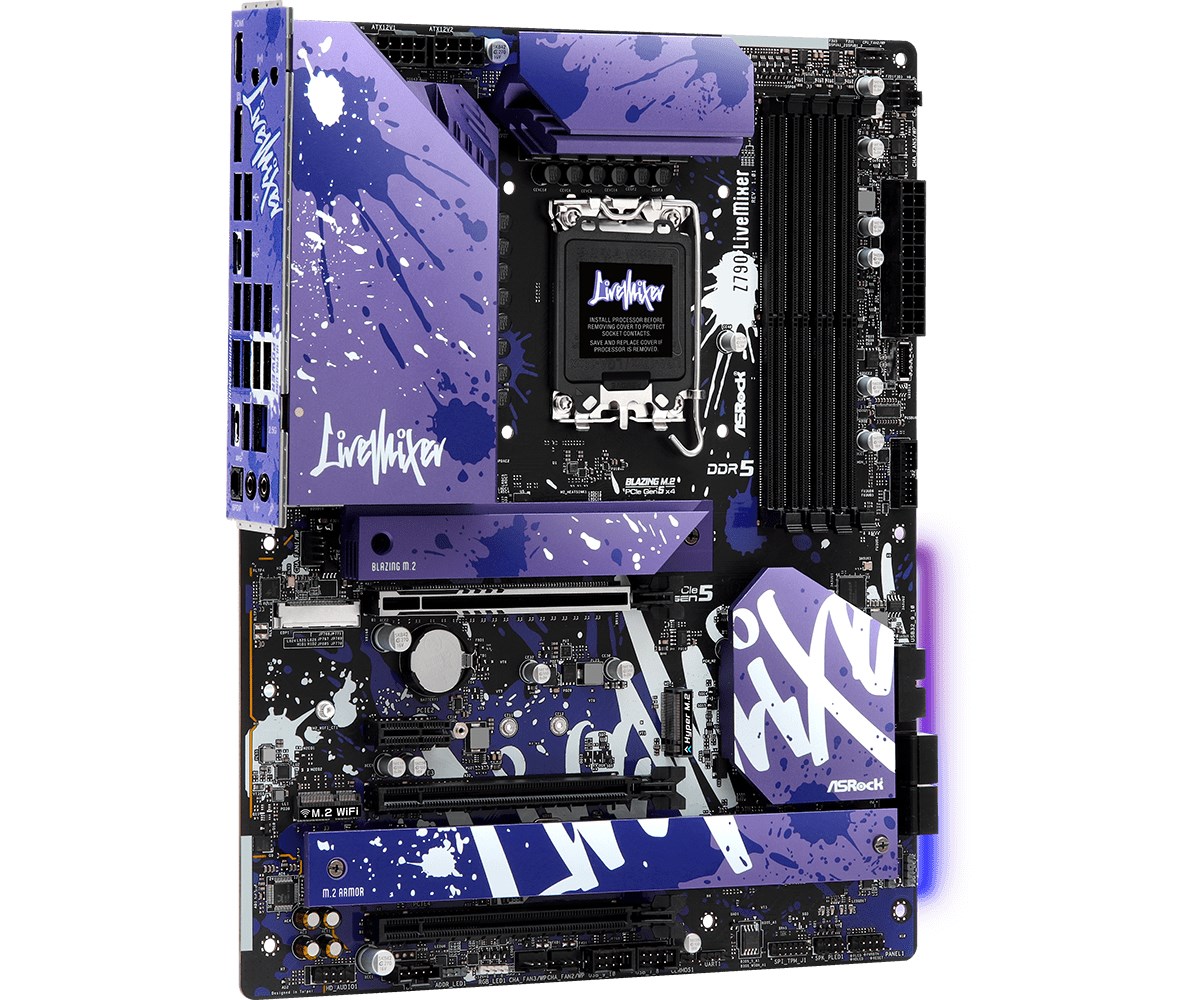 Pllakë amë Asrock Z790 LiveMixer Intel Z790 LGA 1700 ATX