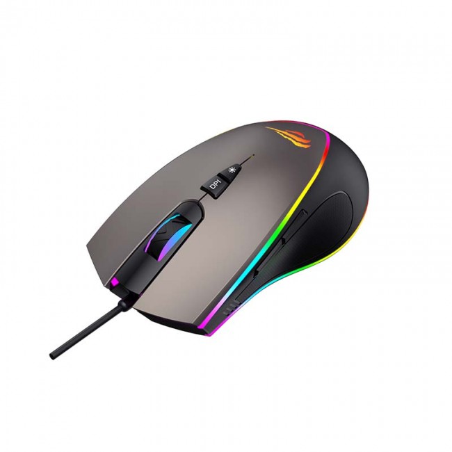Maus gaming Havit Gamenote MS1017, 3200 DPI, RGB, i zi