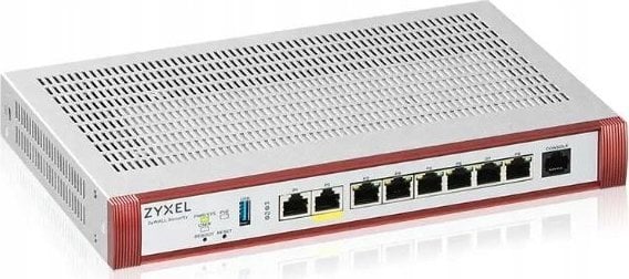 Firewall rrjeti ZyXEL USG Flex 200 USGFLEX200HP-EU0102F, Gigabit, UTM, gri