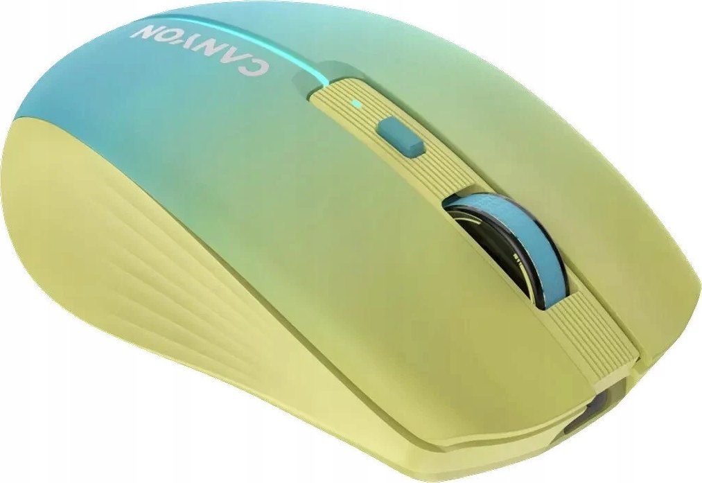 Maus wireless Canyon CNS-CMSW44UA, RF 2.4GHz dhe Bluetooth, 8 butona, i zi