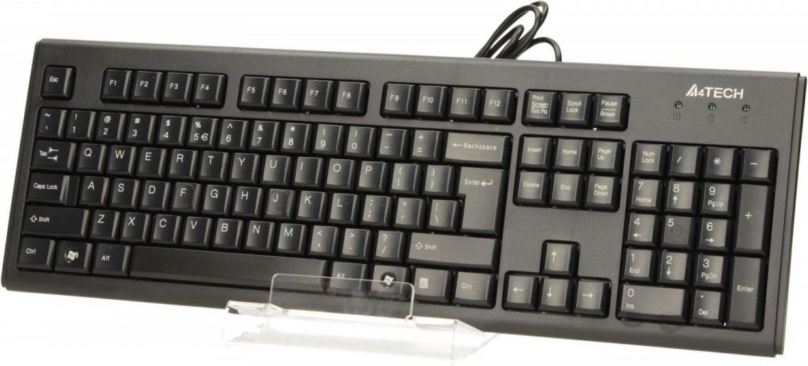 Tastierë A4Tech KR-83, me kabllo USB, 104 taste, e zezë