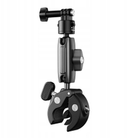 Kllapë montimi TELESIN, Magic Arm 360°, për GoPro dhe action camera, aliazh alumini
