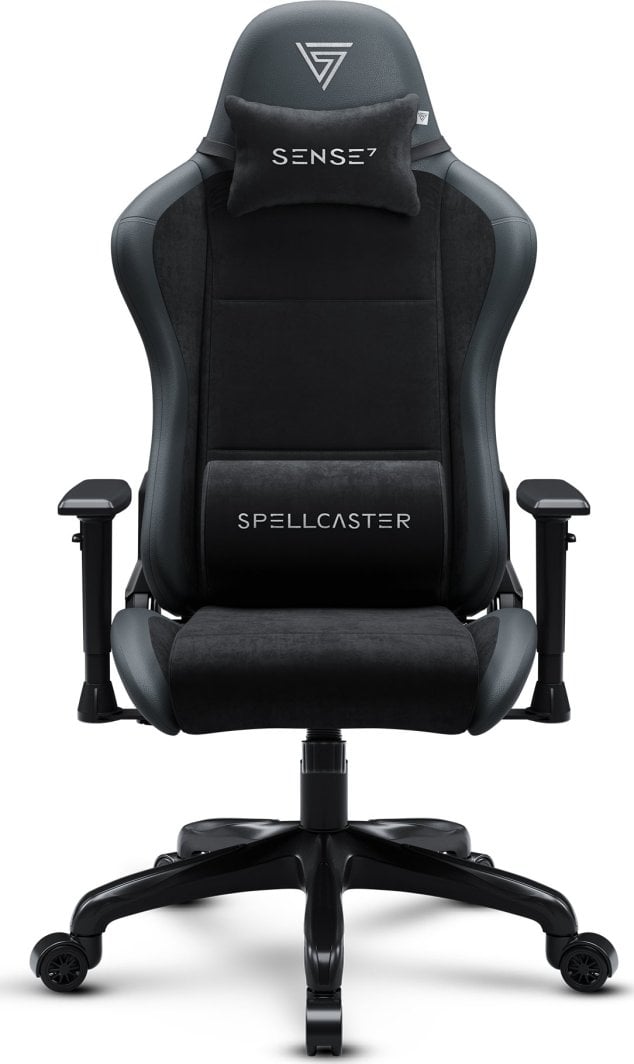 Karrige SENSE7 Spellcaster FUKU, material+lëkurë, e zezë