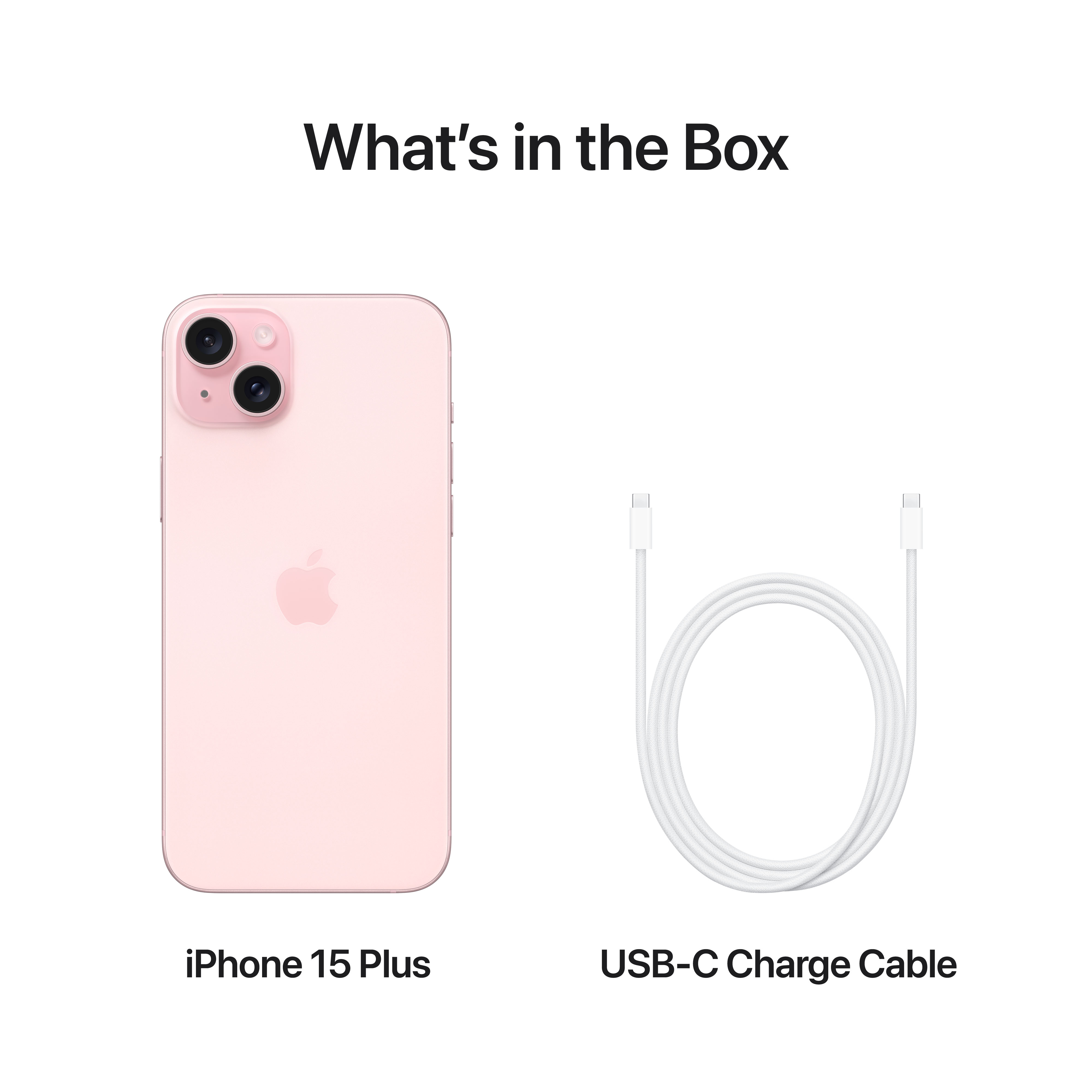 Apple iPhone 15 Plus, 128GB, Pink