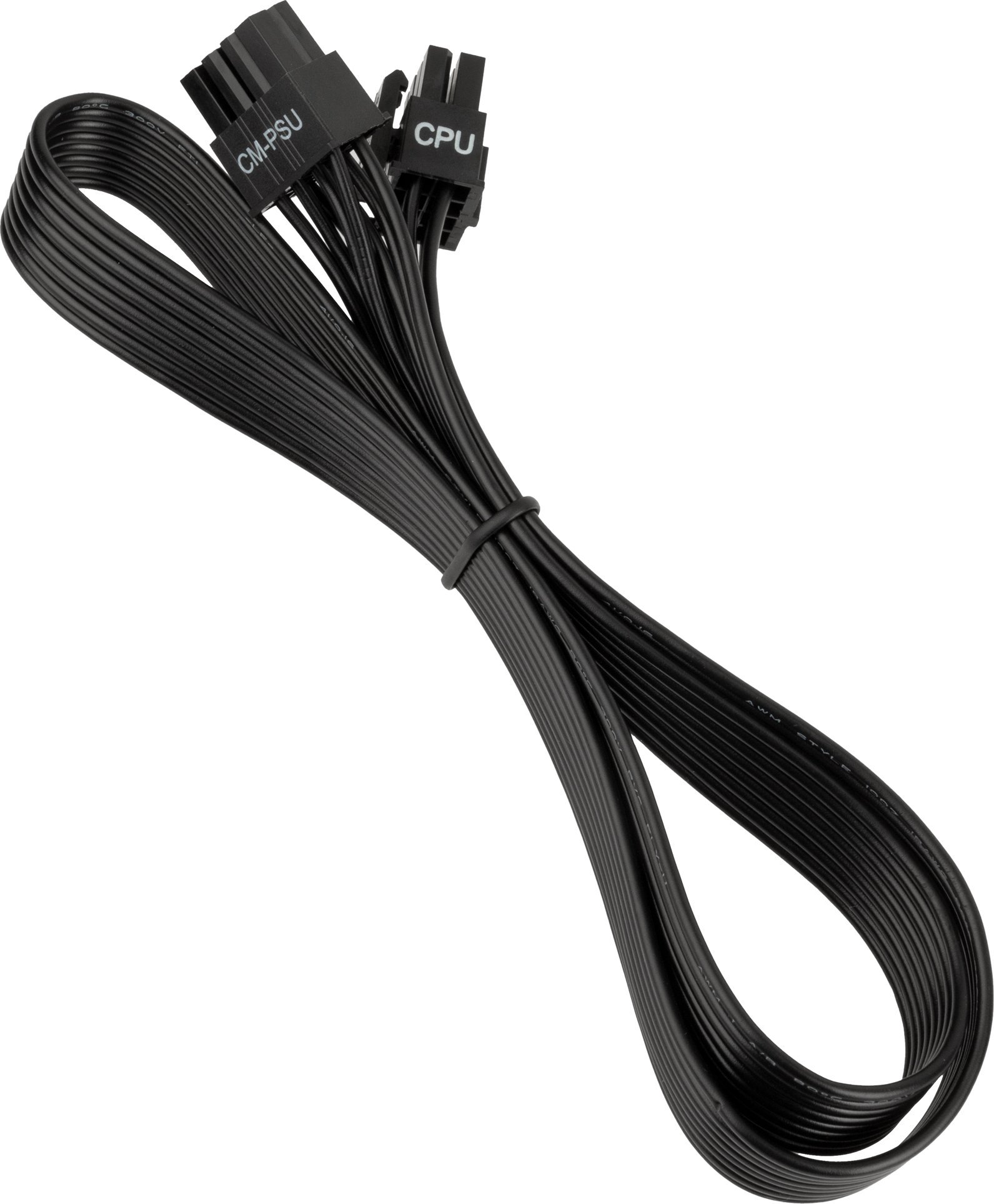 Kabllo rryme për PSU Kolink KL-CBR-12V, 4+4 pin, modulare, e zezë