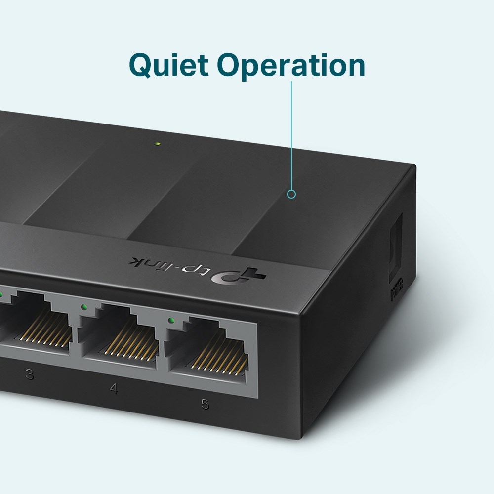 Switch rrjeti TP-Link LiteWave LS1005G, 5 porta GB , plastik, i zi