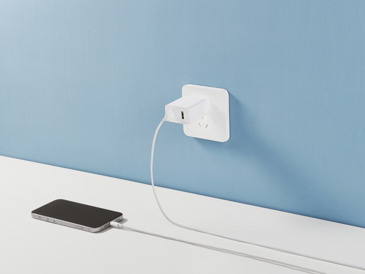 Karikues Xiaomi, USB-A, USB-C, 33W, i bardhë