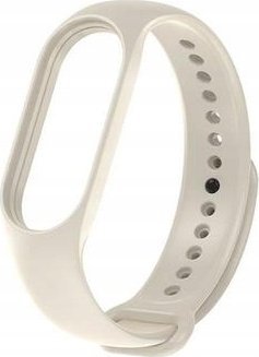 Rrip silikoni Xiaomi Mi Band 5 6 7, për smart band, krem