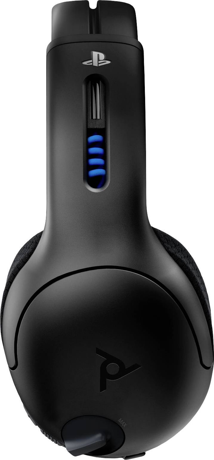 Kufje wireless gaming PDP LVL50, 50mm, për PS4 PS5, të zeza