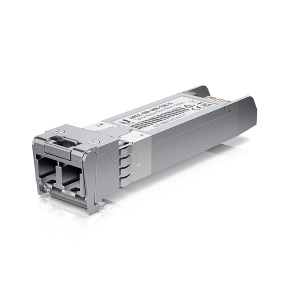 Modul transceiver rrjeti Ubiquiti UACC-OM-MM-10G-D-2, 10 Gbps, 850 nm, i argjendtë