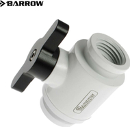 Испусен вентил Barrow Ball Valve, 10mm, приклучок G1/4", бело-црн