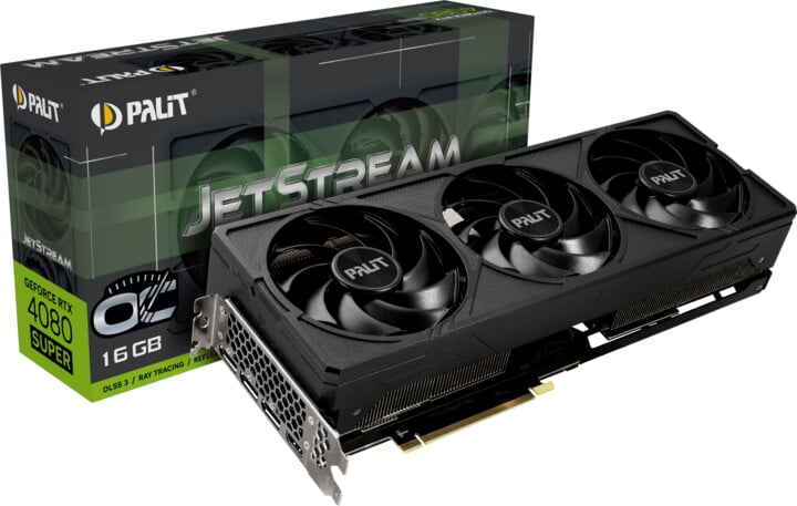 Kartelë grafike PALiT GeForce RTX 4080 Super JetStream OC, 16GB GDDR6X