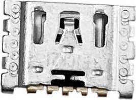 Konektor karikimi OEM Realme C2 C3 C11 C12 C15 C20 C21 C31, pjesë këmbimi, portë karikimi, i bardhë