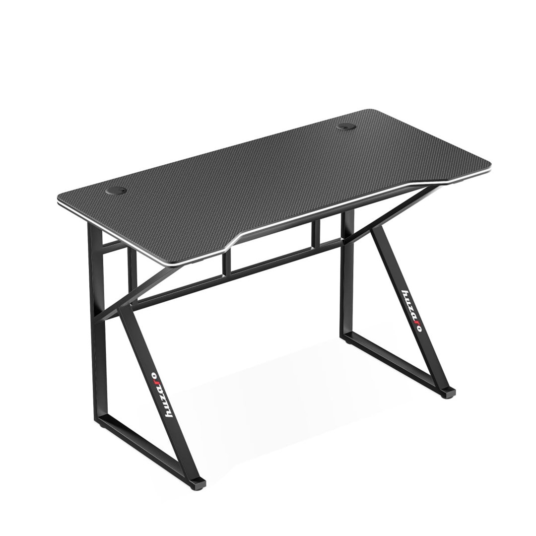 [OUTLET] Tavolinë gaming Huzaro Hero 1.6, 120x60 cm, 15mm, e zezë