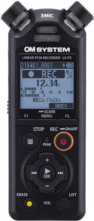 Diktafon Olympus LS-P5, i zi