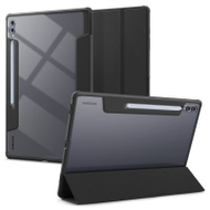 Mbrojtëse Spigen Ultra Hybrid Pro për Samsung Galaxy Tab S10/S9/S8 Ultra, 32.08 cm x 20.46 cm, e zezë me mbulesë transparente