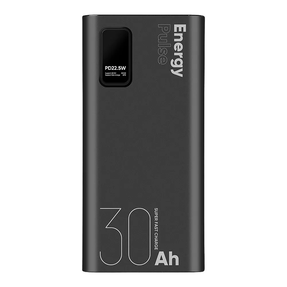 Powerbanka OBAL:ME EnergyPulse, 30000mAh, 22.5W, e zezë