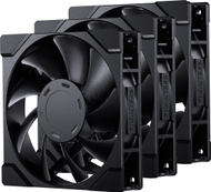 Ventilator kompjuteri Phanteks M25 Gen2, 120mm, paketë trefish, PWM, i zi